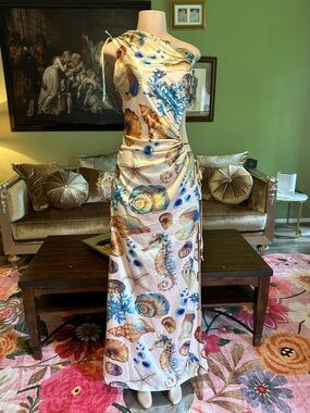 Sonya Oceanic Print Swim Sarong